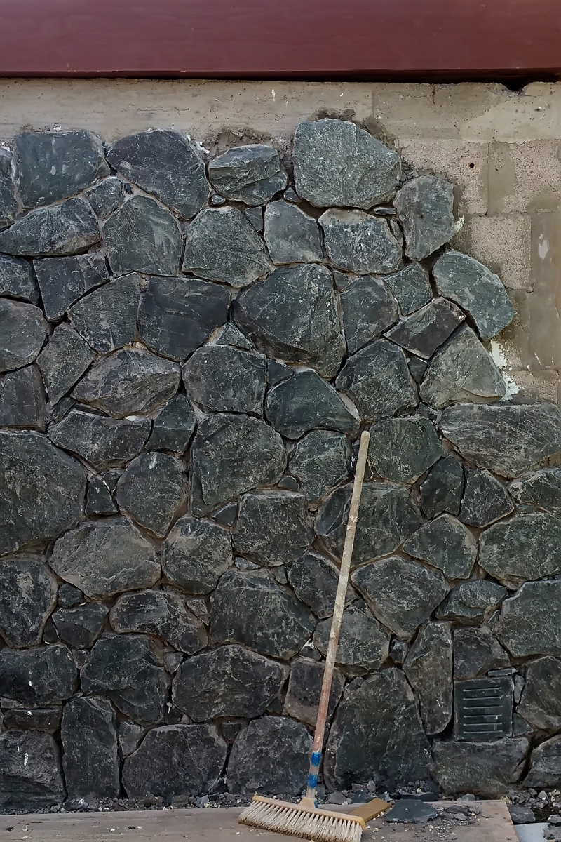 Naturstein Mauerverkleidung
