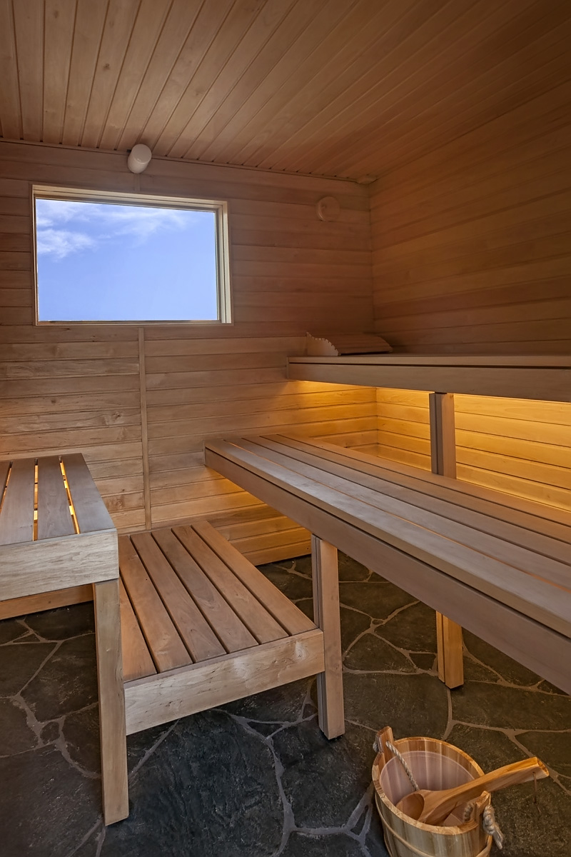 Sauna Innenraum