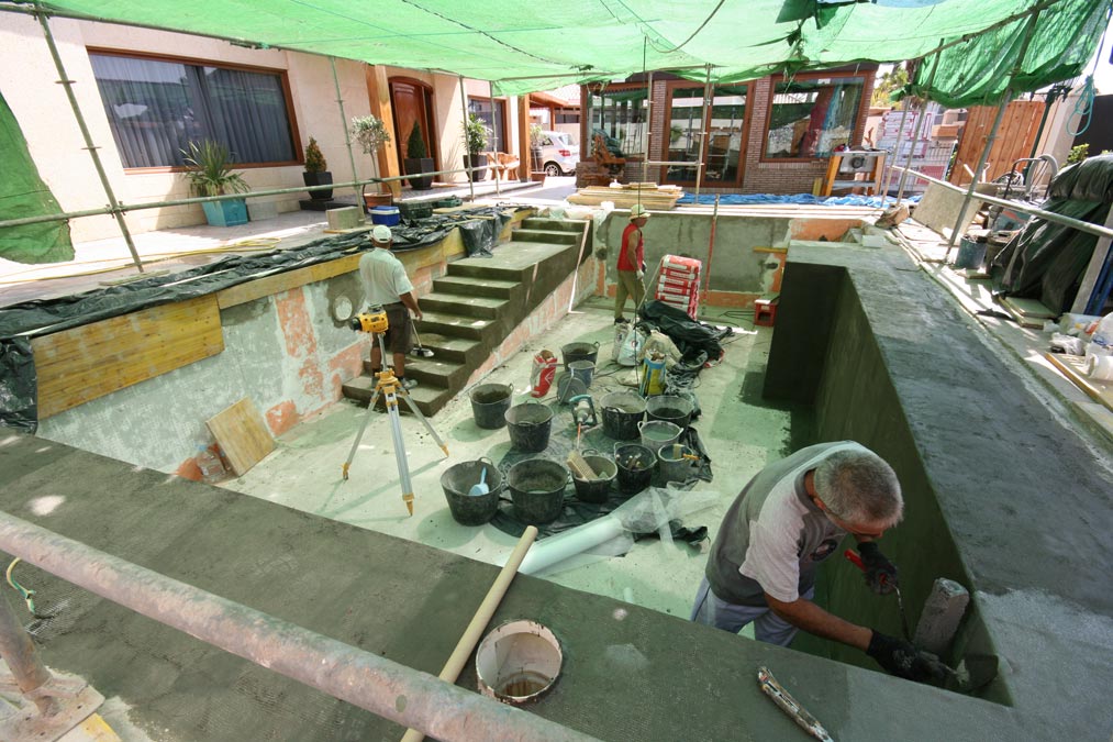 Revestimiento de cemento 