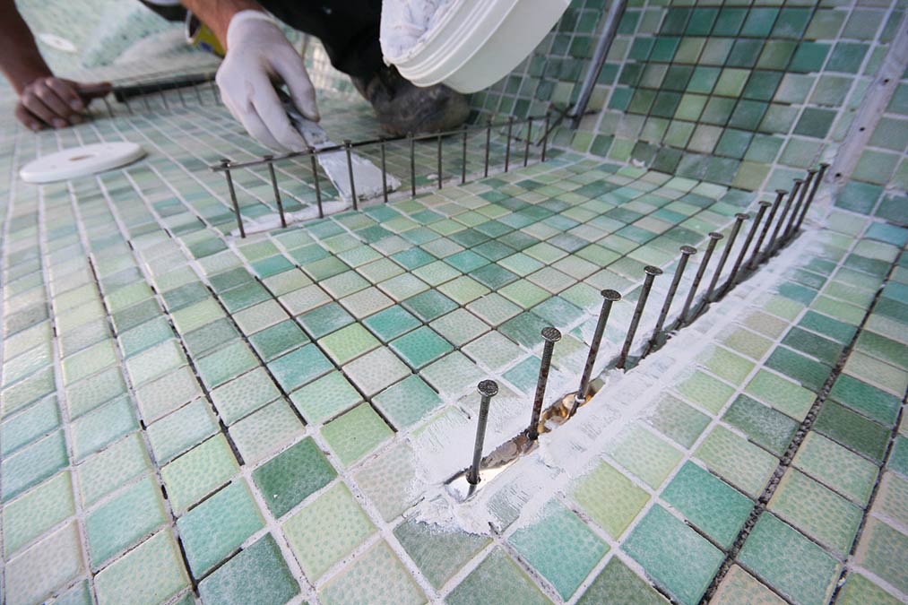 Preparacion de los chorros hidromasaje