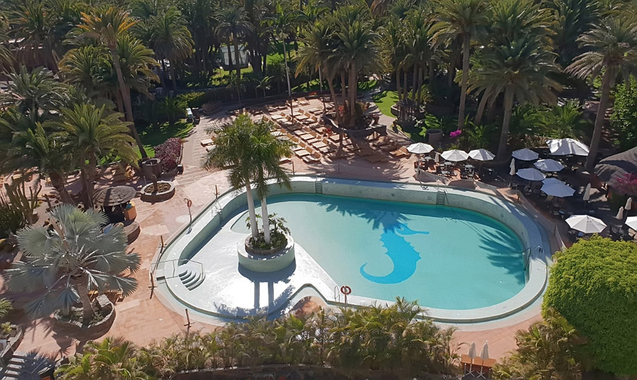 Draufsicht bei Befüllung