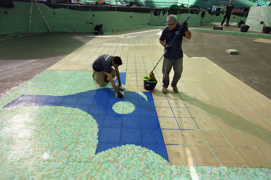 Logo Mosaik nach Verlegeplan