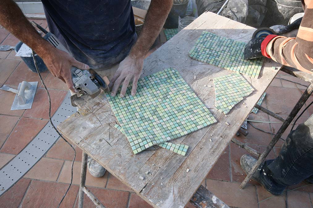 Perfeccionar la forma de los mosaicos