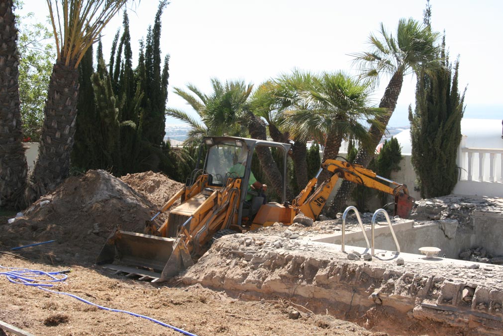 Excavacion terreno