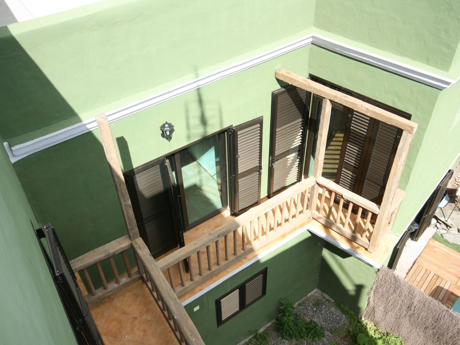 Vision aerea terraza